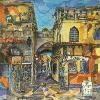 THE OLD TOWN SHOPS, ISLD. OF RHODES, GREECE by Lalita L. Cofer -signed limited edition print  includes shipping $69.00