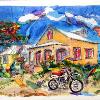 SPANISH WELLS HOT WHEELS, the Bahamas by Lalita L. Cofer  -signed limited edition print  includes shipping $69.00